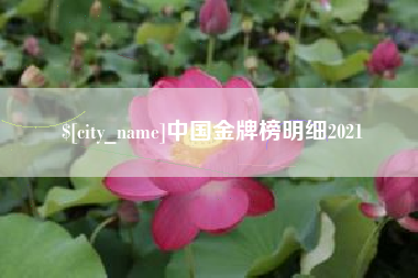 沭阳中国金牌榜明细2021