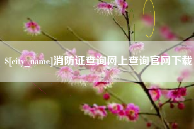 沭阳消防证查询网上查询官网下载