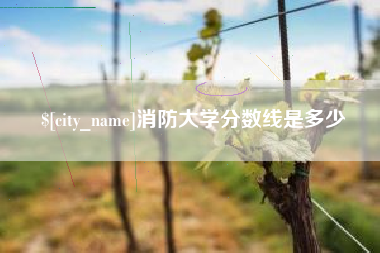 沭阳消防大学分数线是多少