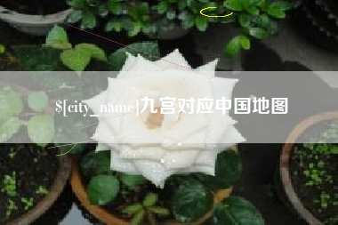 沭阳九宫对应中国地图