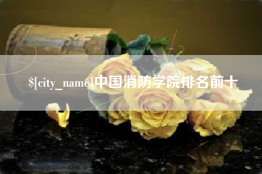 沭阳中国消防学院排名前十