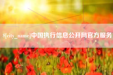 沭阳中国执行信息公开网官方服务