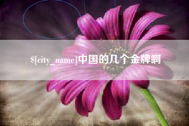 沭阳中国的几个金牌啊