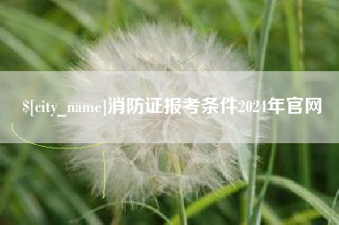 沭阳消防证报考条件2024年官网
