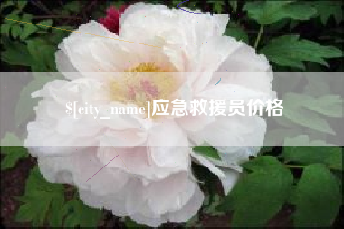 沭阳应急救援员价格