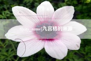 沭阳九宫格的来源