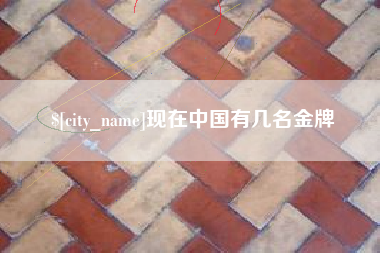 沭阳现在中国有几名金牌
