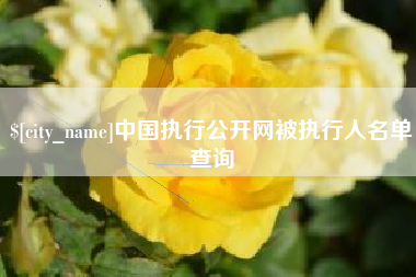 沭阳中国执行公开网被执行人名单查询