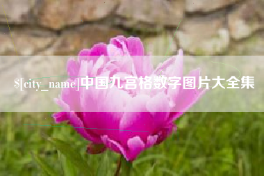 沭阳中国九宫格数字图片大全集