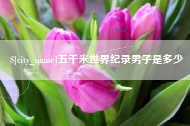 沭阳五千米世界纪录男子是多少