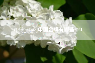 沭阳中国金牌有哪些2021