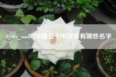 沭阳中国五千米冠军有哪些名字