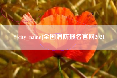 沭阳全国消防报名官网2021